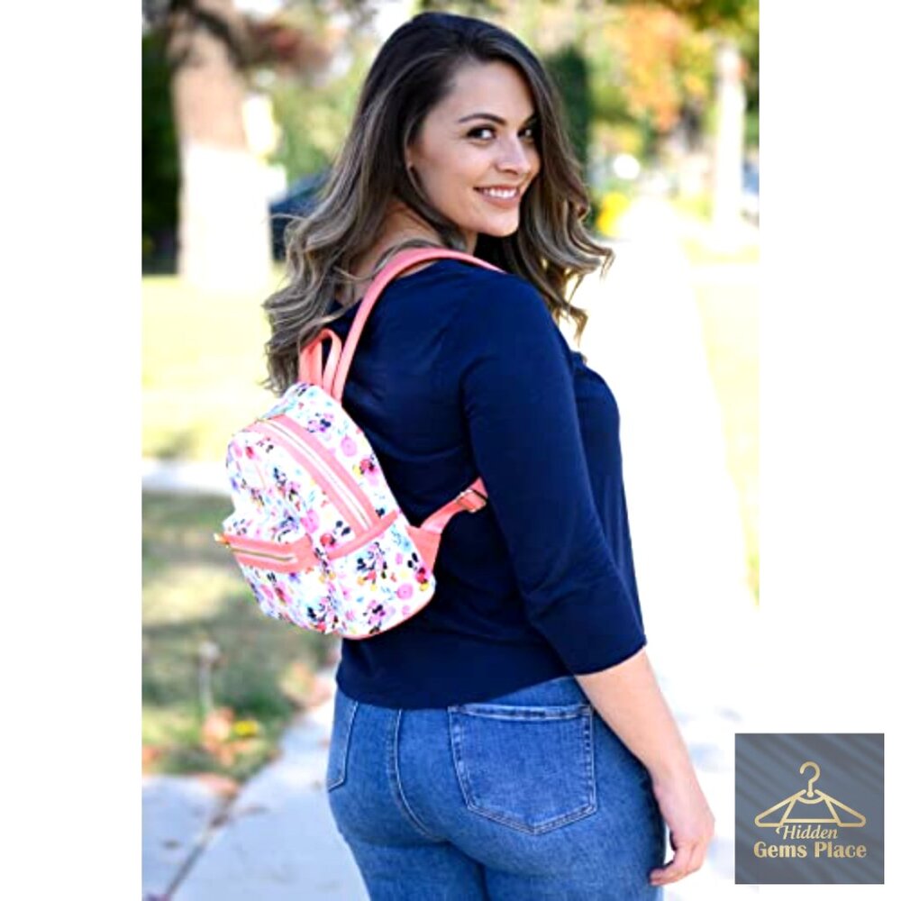 Mini Backpack With Adjustable Straps, Multiple Po… - image 2